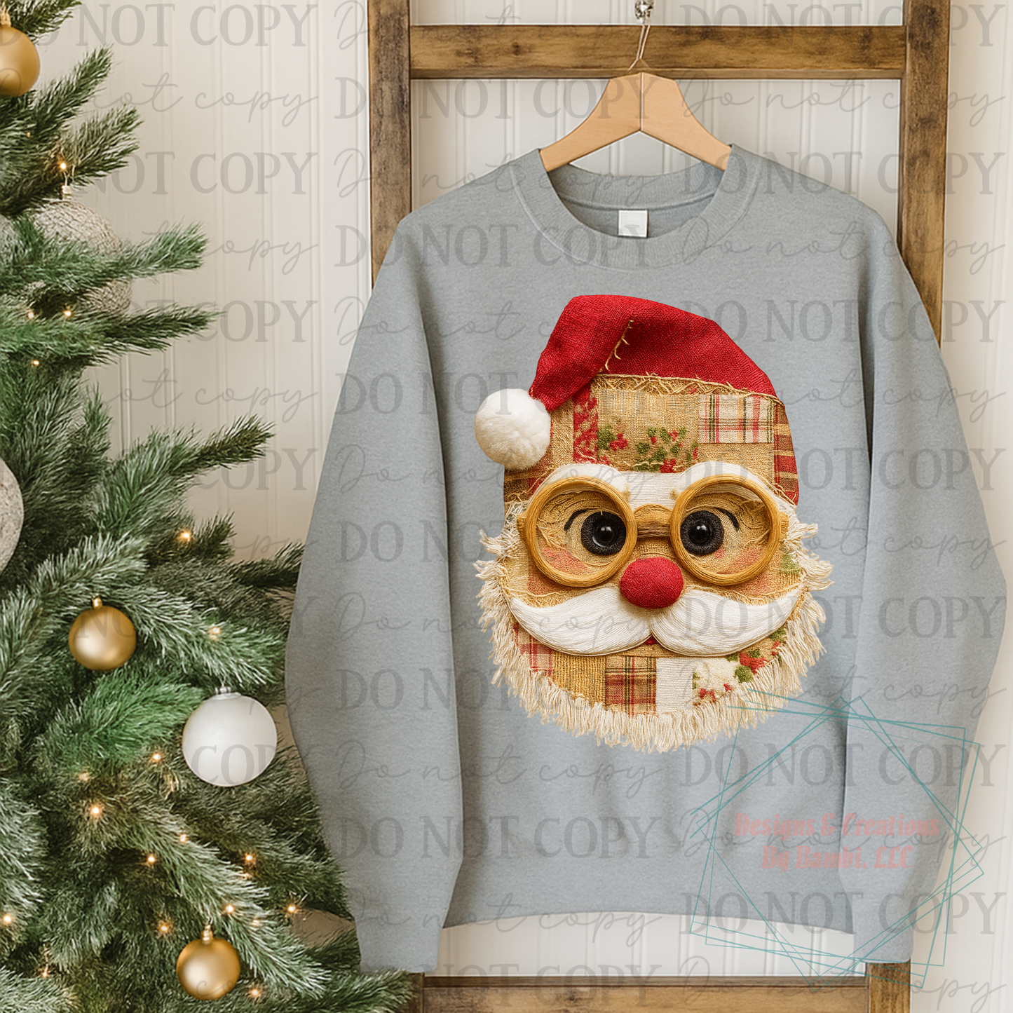 Faux Yarn Santa Faces Collab Bundle Collection