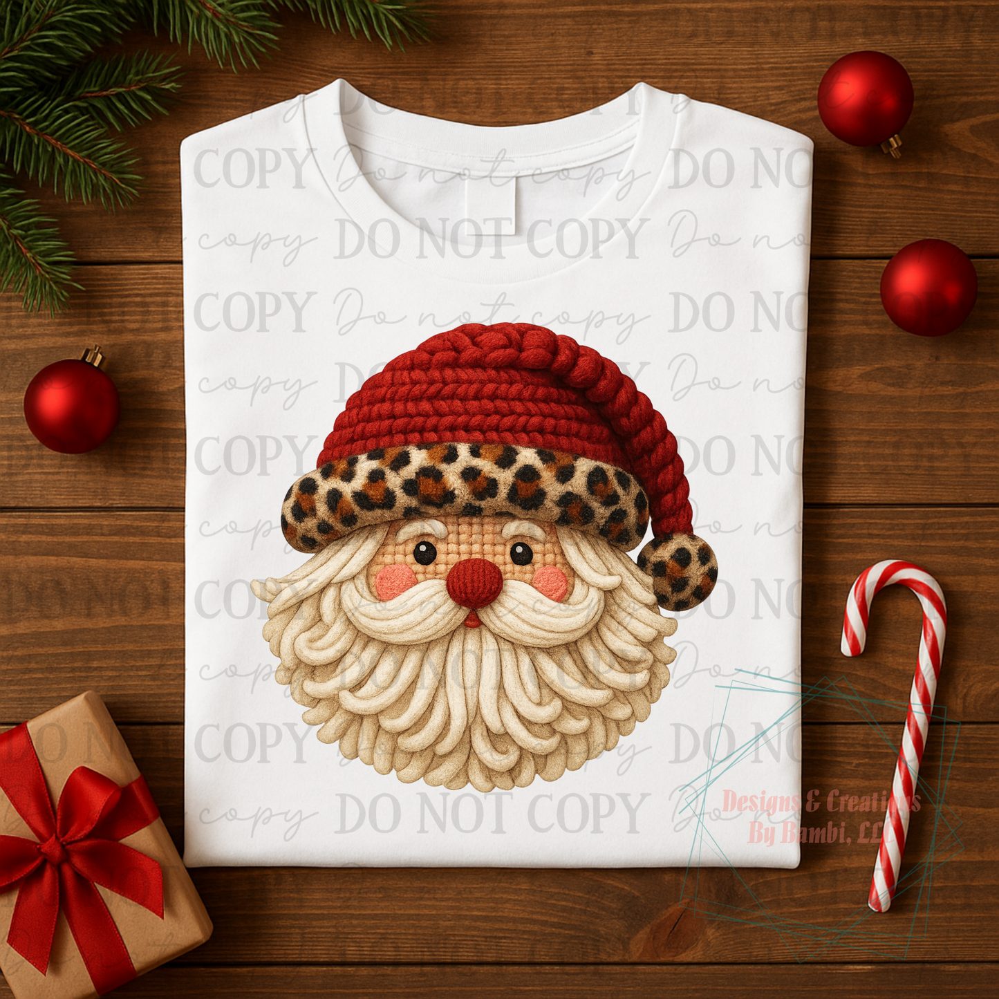 Faux Yarn Santa Faces Collab Bundle Collection