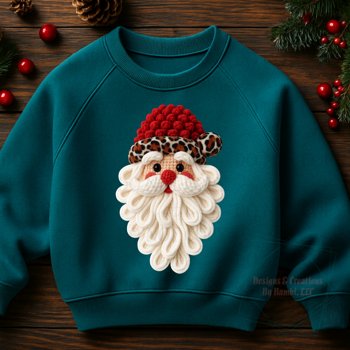 Faux Yarn Santa Faces Collab Bundle Collection