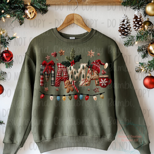 Faux Yarn Mama Christmas Patterns