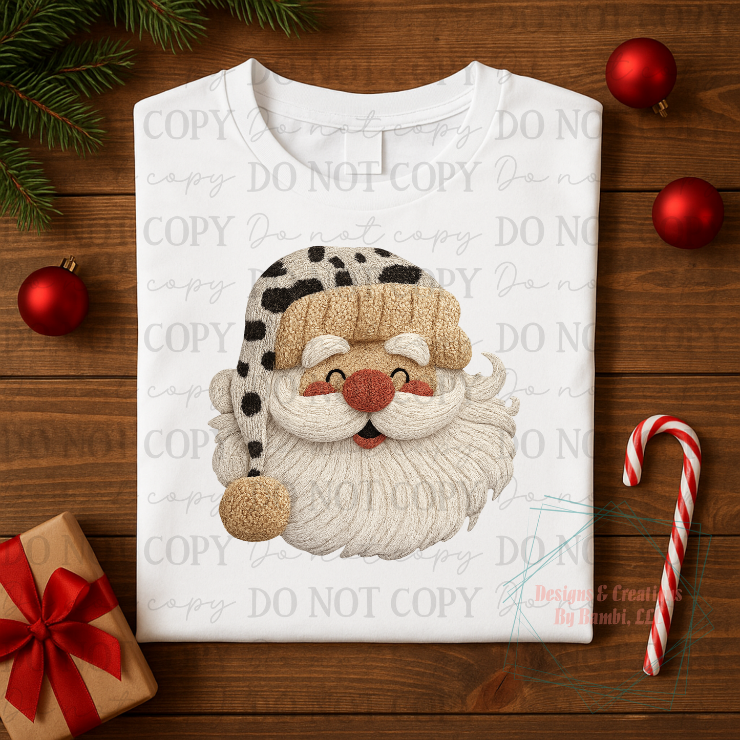 Faux Yarn Santa Faces Collab Bundle Collection