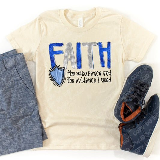 Faith Blue Font