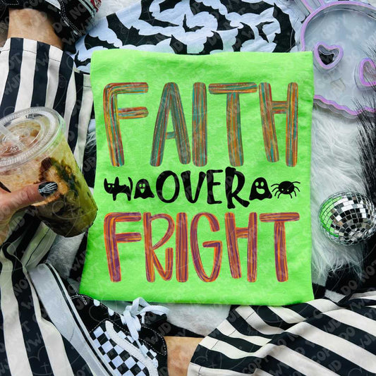 Faith Over Fright Multicolor and Black
