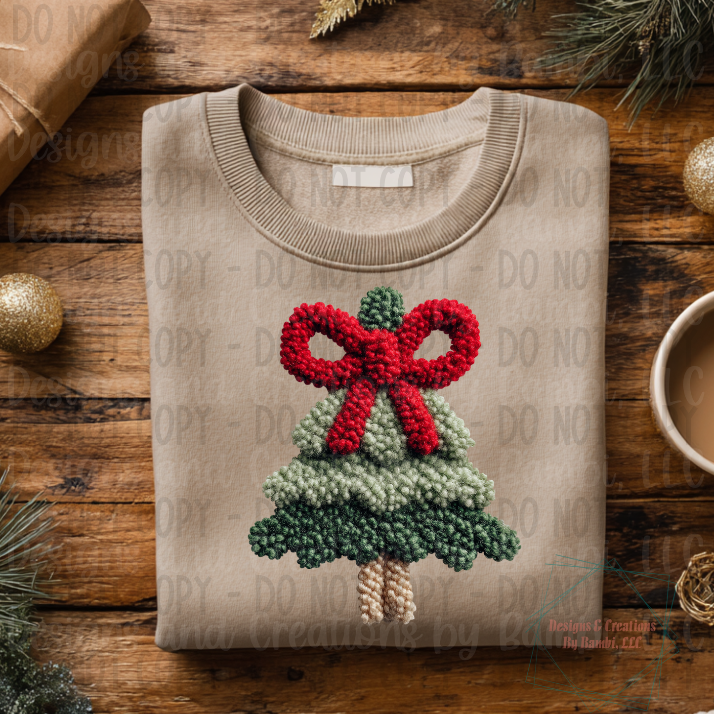 Faux Chunky Yarn Treen