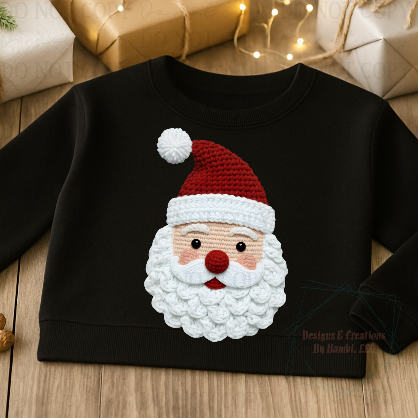 Faux Yarn Santa Faces Collab Bundle Collection