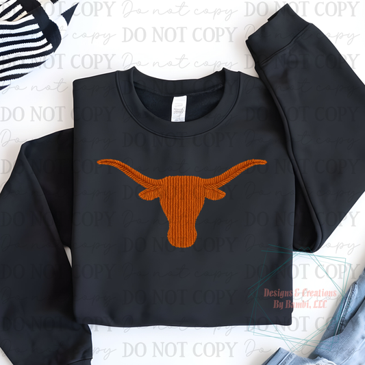 Faux Yarn Texas Longhorns