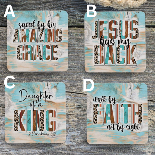Faith Coaster Set 1