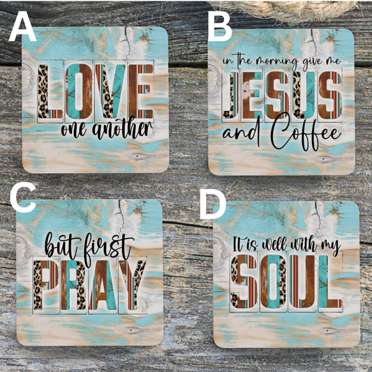 Faith Coaster Set 2
