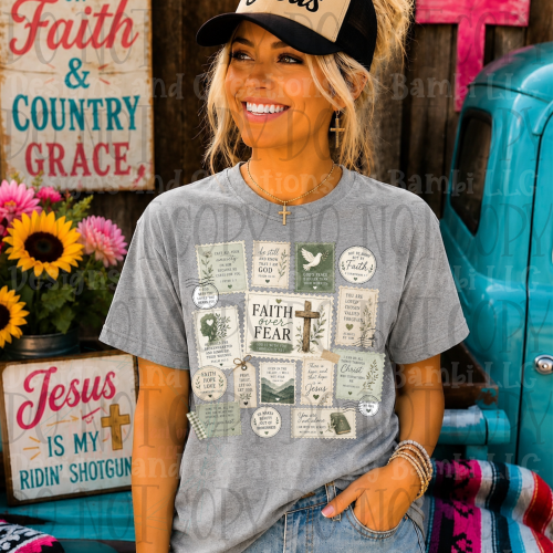Faith Over Fear Stamp Version 2