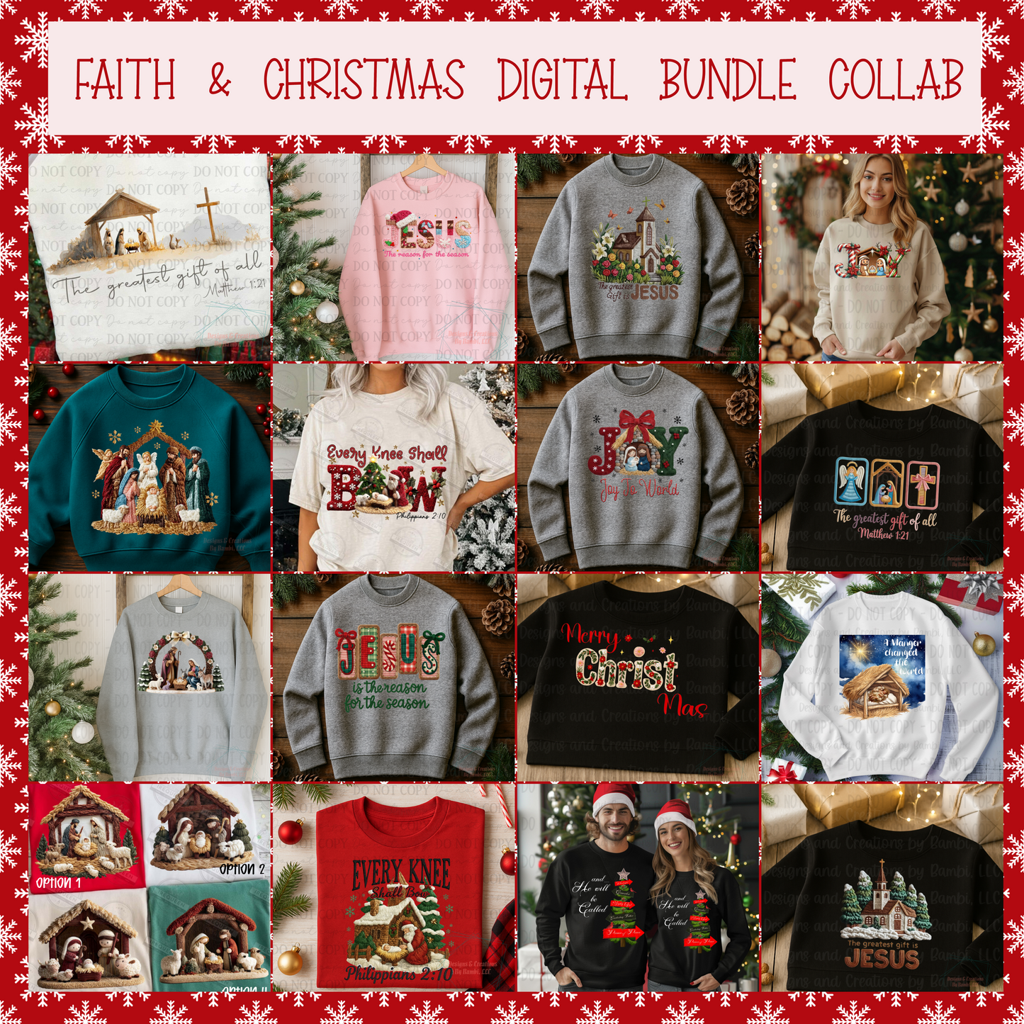 Faith & Christmas Digital Bundle Collab