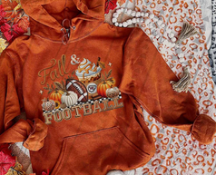 Fall & Football Faux Embroidery Chiefs