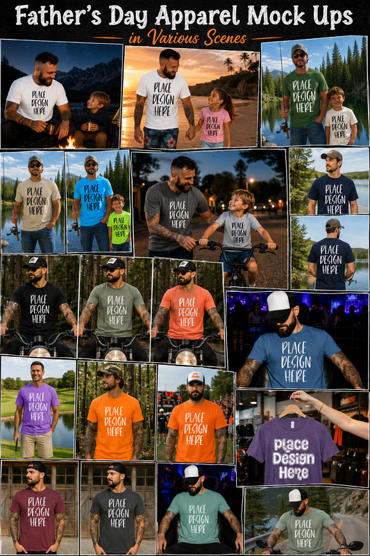 June 2026 Apparel Mock Up Monthly Drive (Large Variety of Brands)