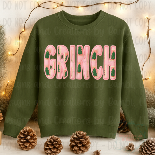 Faux Embroidery Felt Christmas Collection