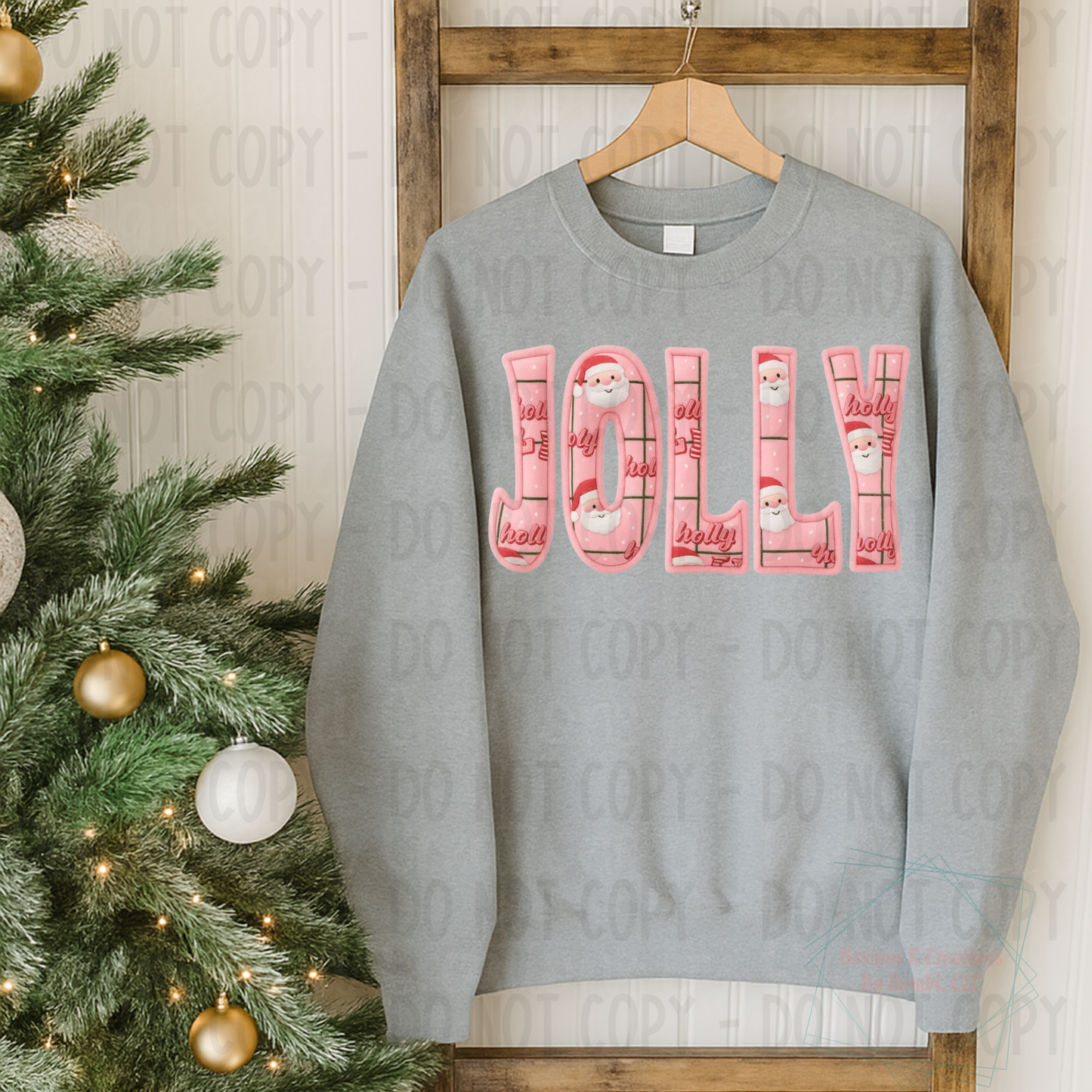 Faux Embroidery Felt Christmas Collection