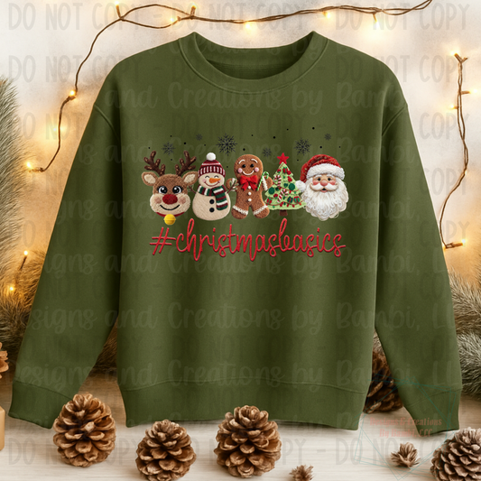 Faux Knit Christmas Basics