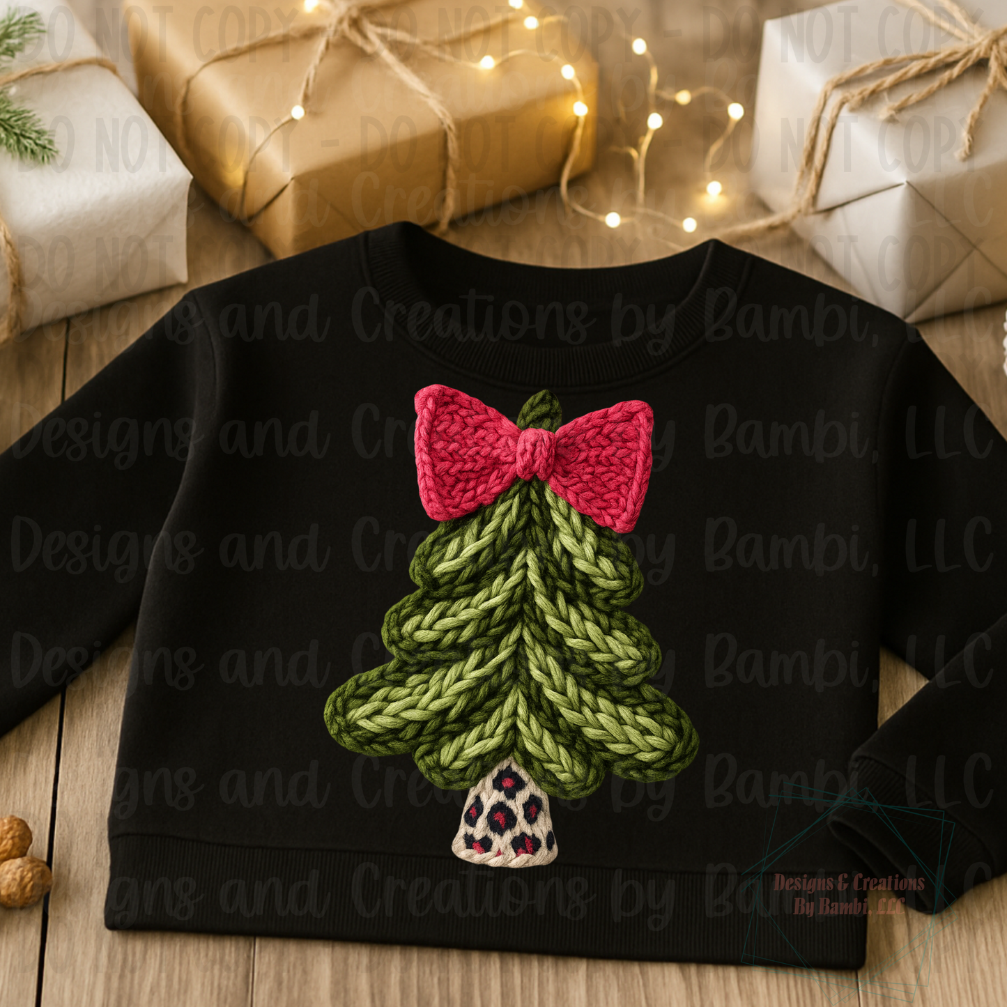 Faux Knit Christmas Tree Collection