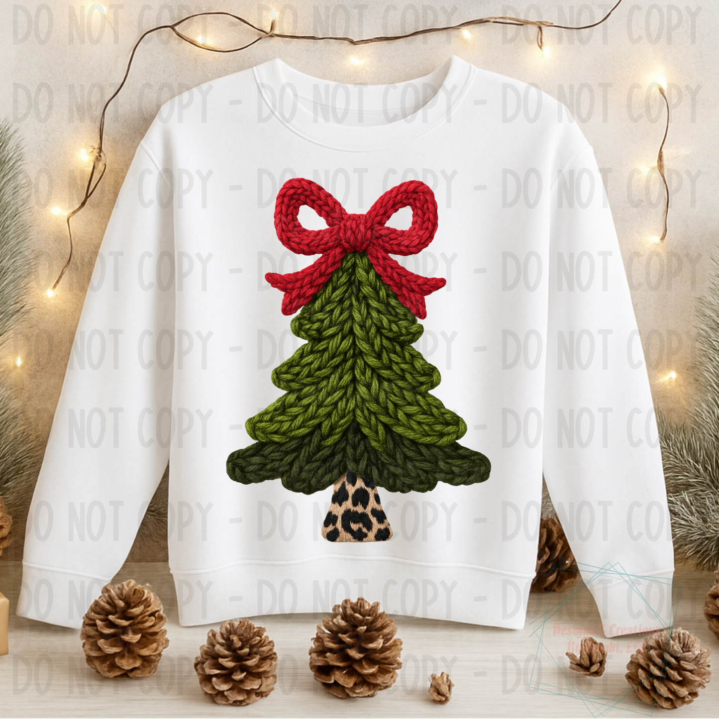 Faux Knit Christmas Tree Collection