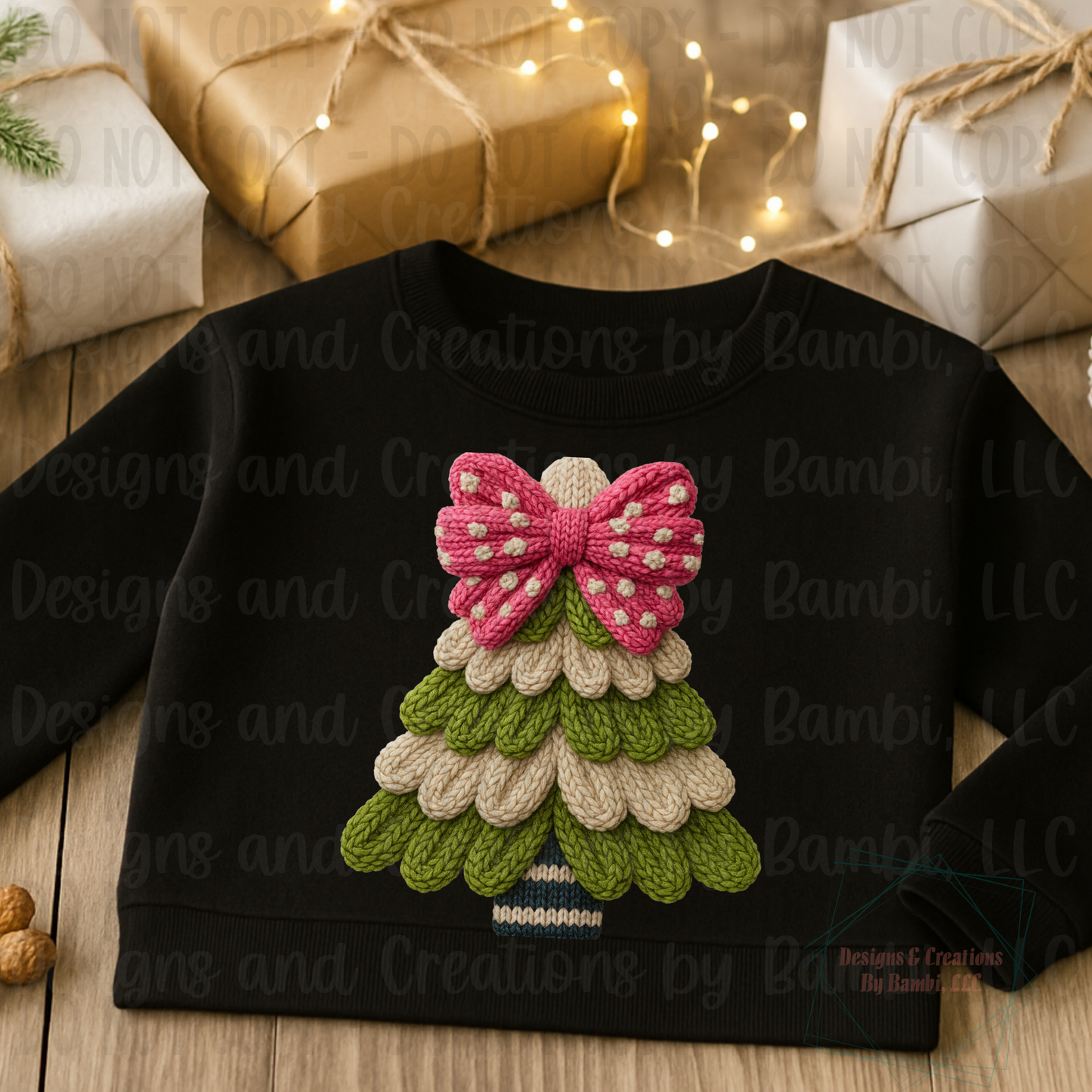 Faux Knit Christmas Tree Collection