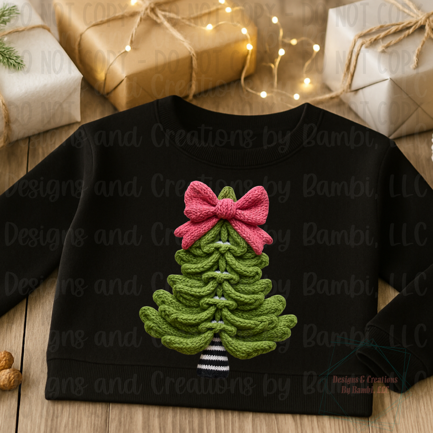 Faux Knit Christmas Tree Collection