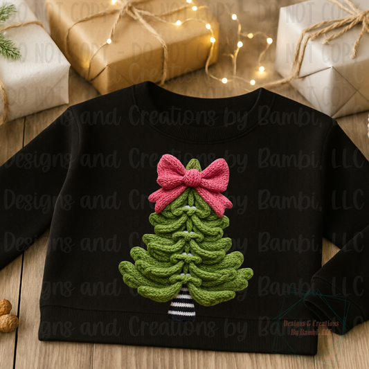 Faux Knit Christmas Tree Collection