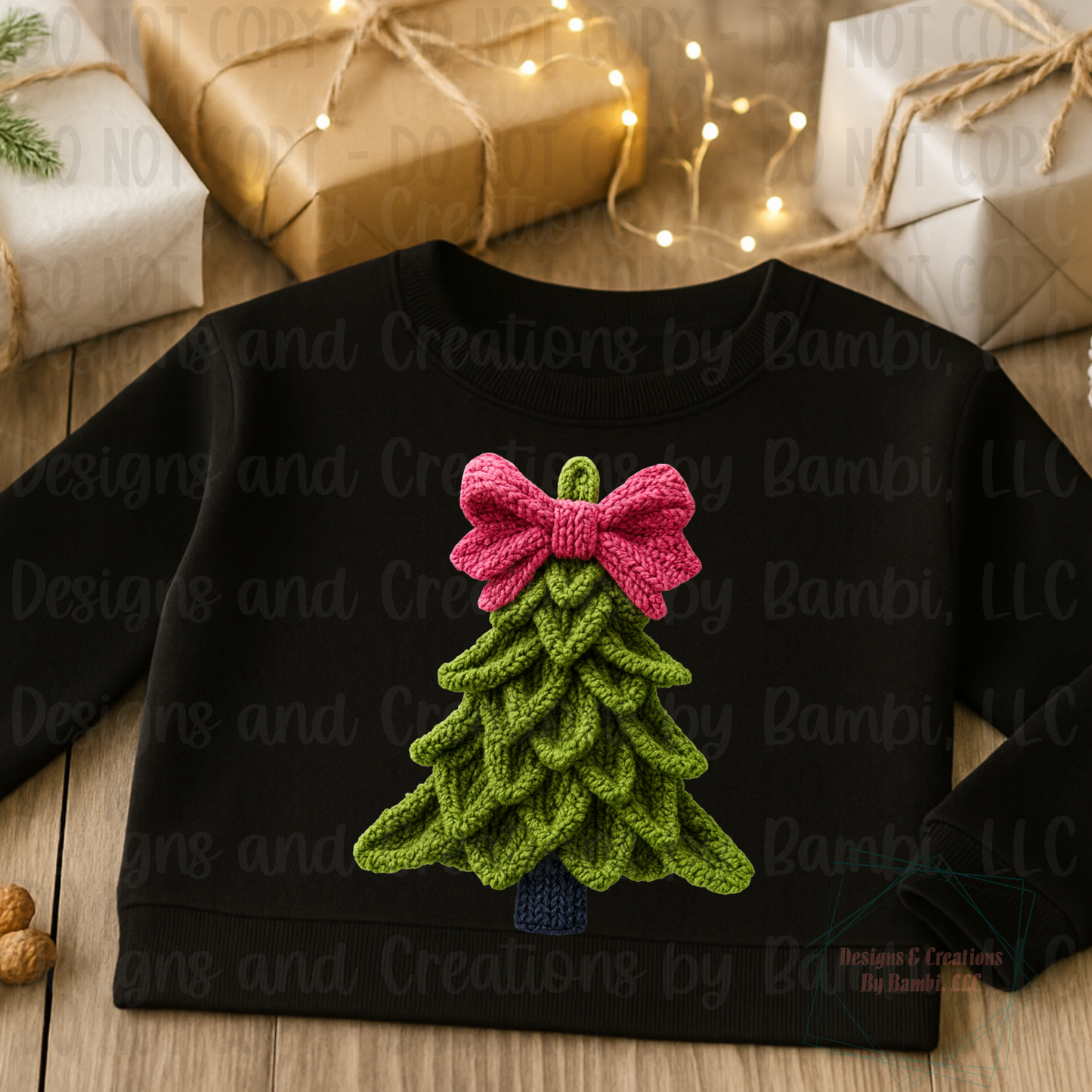 Faux Knit Christmas Tree Collection