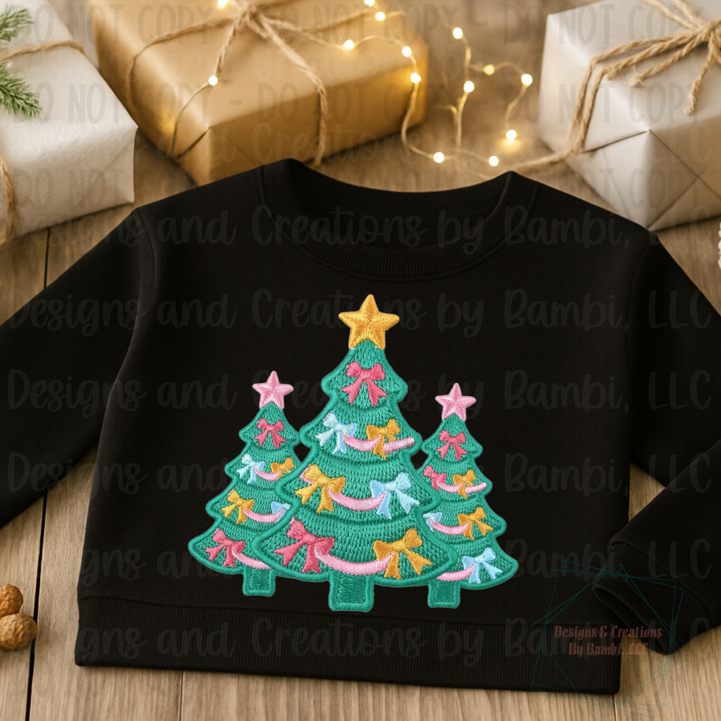 Faux Knit Christmas Tree Collection