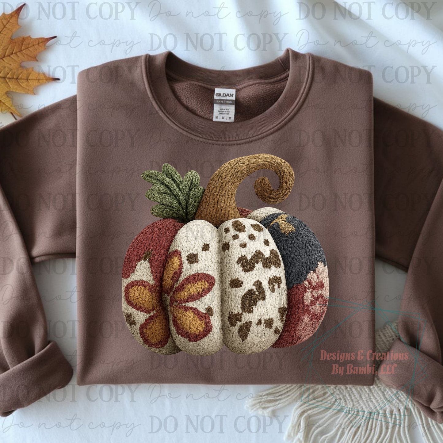 Faux Yarn Fall Pumpkin Bundle Collection