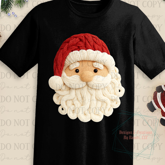 Faux Yarn Santa 15