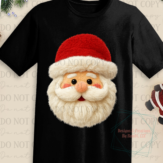 Faux Yarn Santa 4