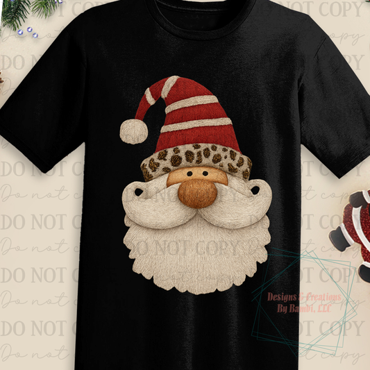 Faux Yarn Santa 5
