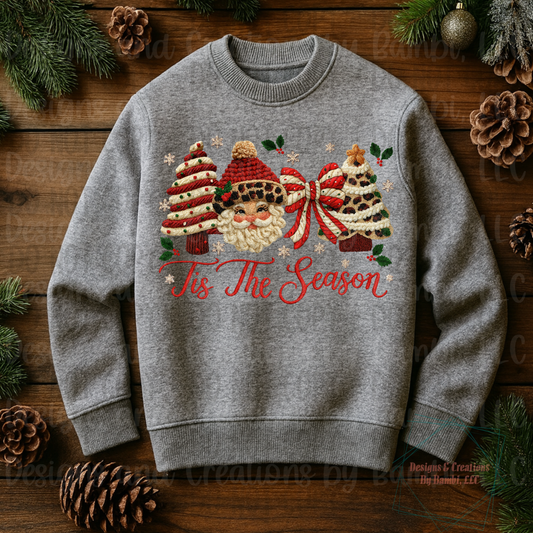 Faux Yarn Tis The Season Version 1