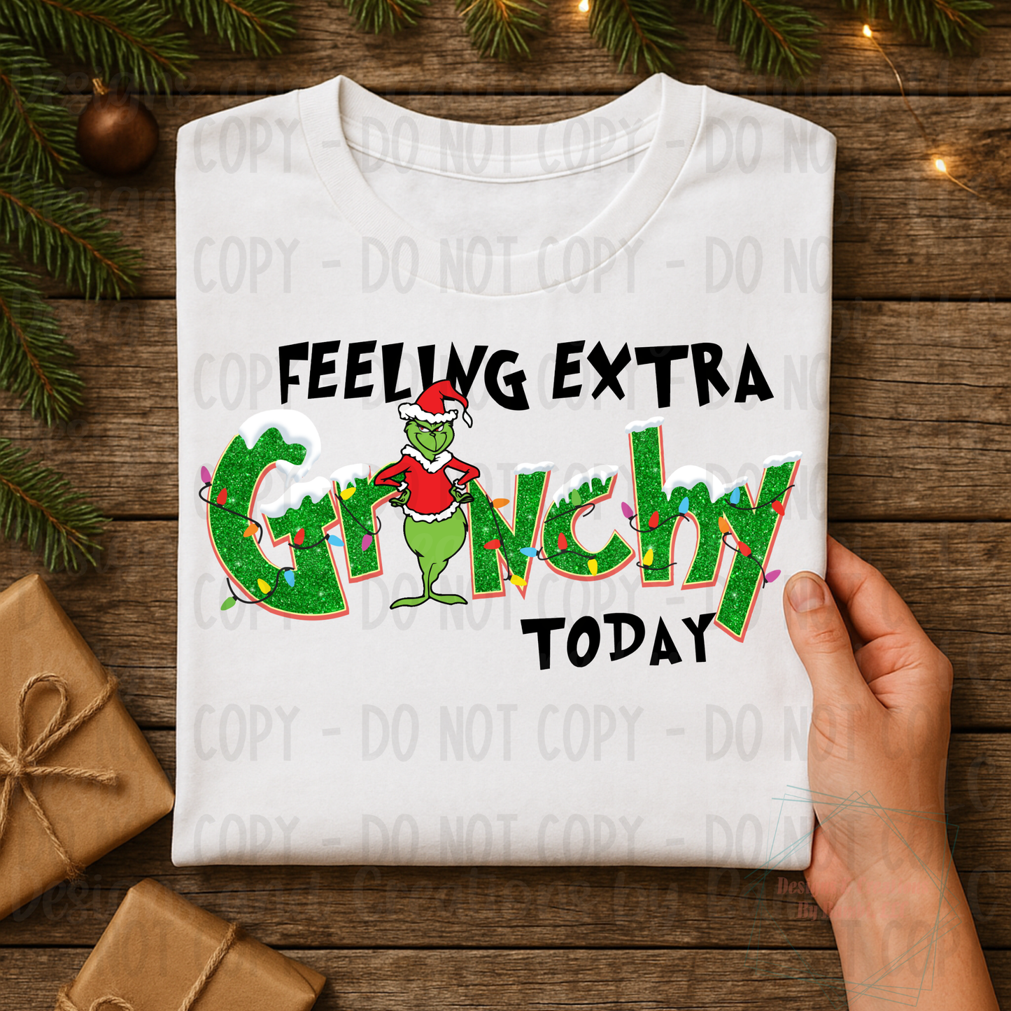 Feeling Extra Today Faux Glitter