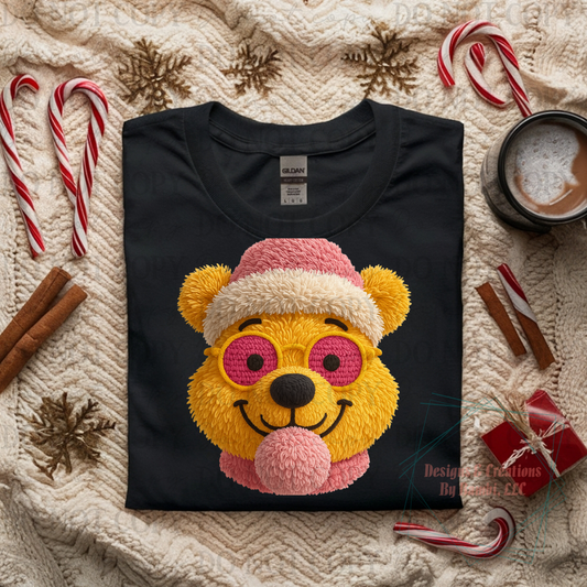 Festive Pooh Faux Yarn