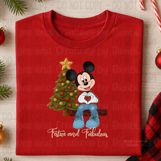 Festive and Fabulous Mouse