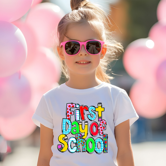 First Day of School in School Items