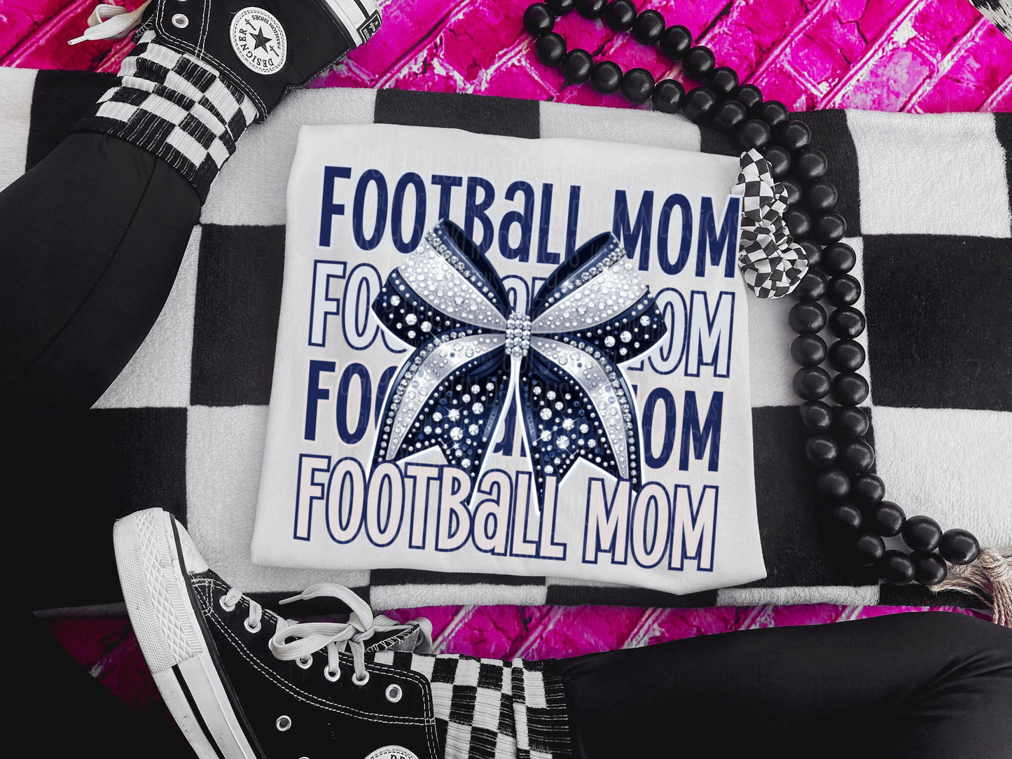 Sports Mom with Bow/Rhinestones Collection