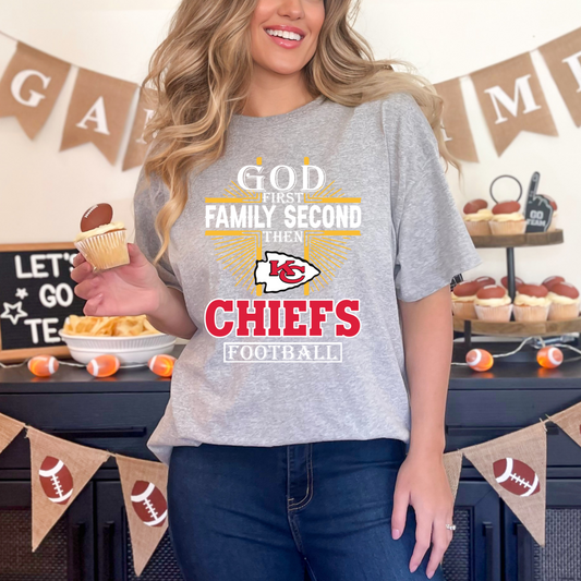 GOD First Chiefs Football