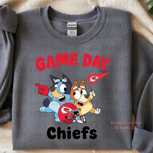 Game Day Bluey Chiefs