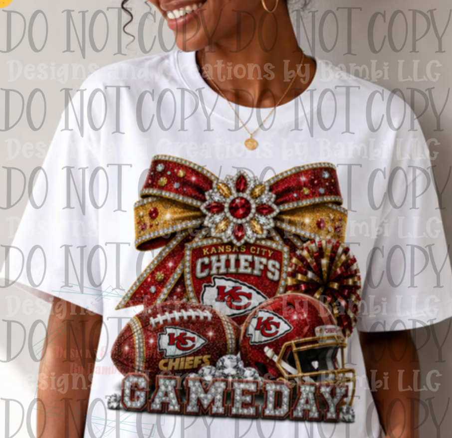 Faux Sequin Football Collection
