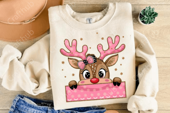 Kid Christmas Reindeer Personalization Collection