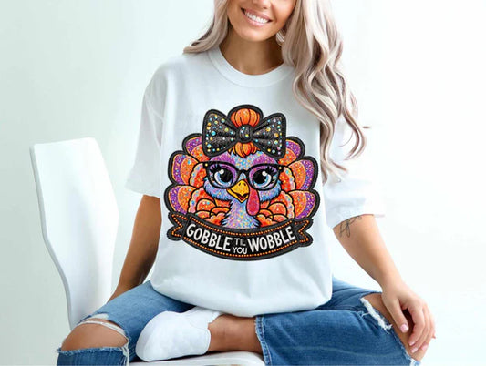 Gobble til You Wobble Faux Style
