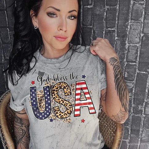 God Bless The USA with Leopard