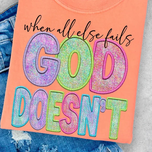 GOD Doesn't