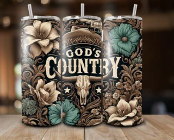 God's Country Sublimation Tumbler