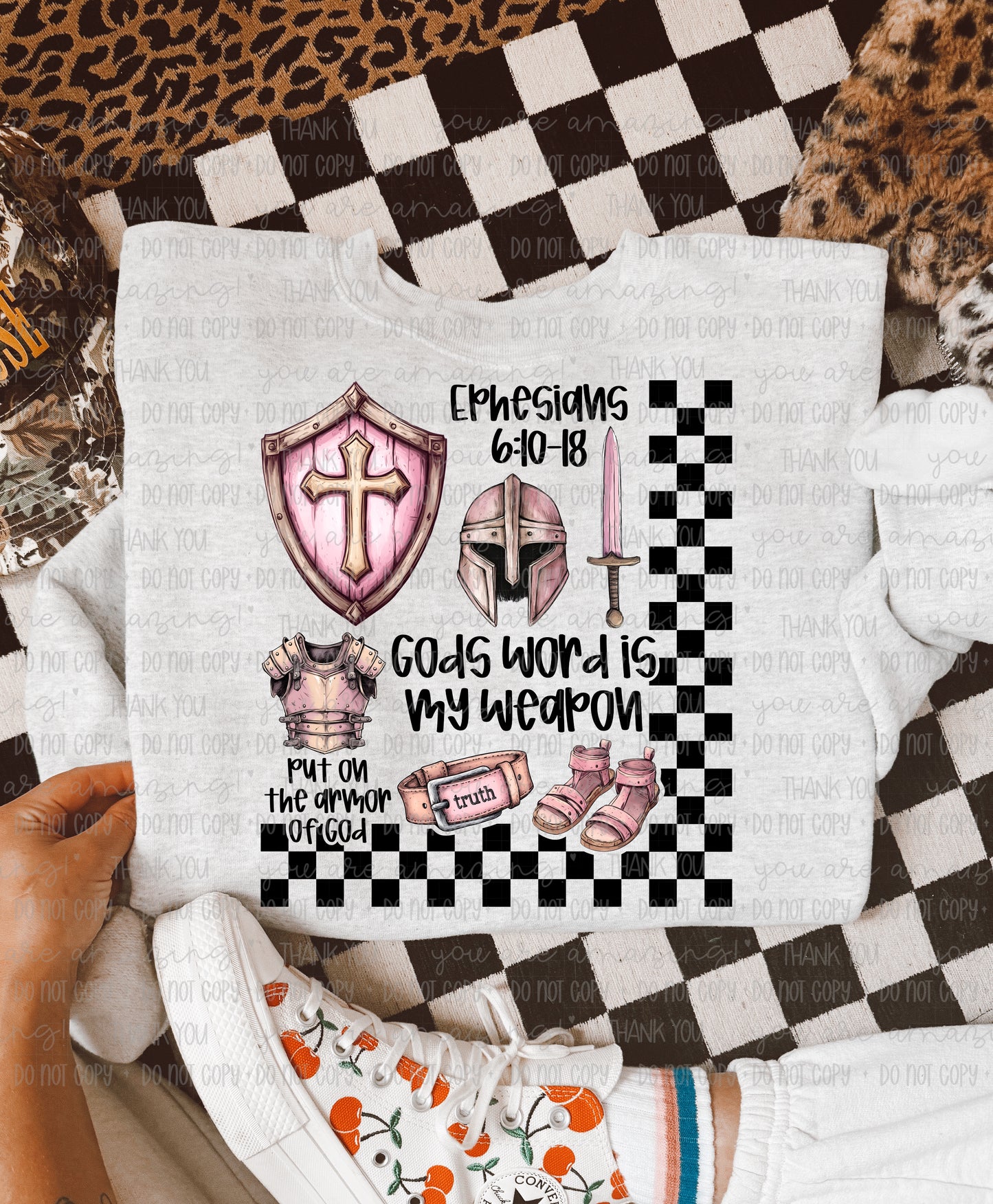 God's Word Is My Weapon Pink