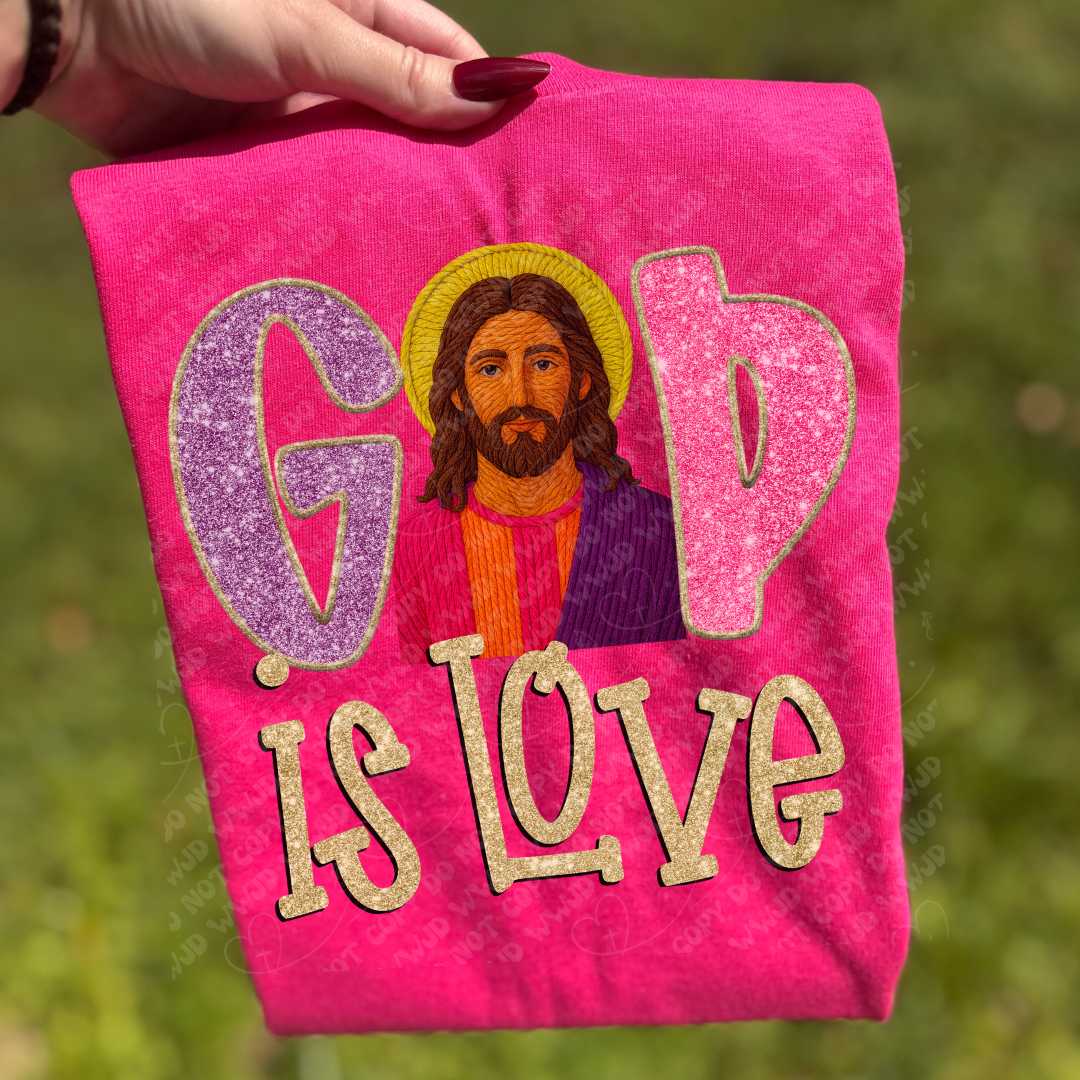 God Is Love With Figurine