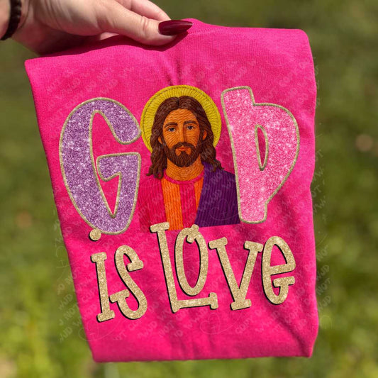 God Is Love With Figurine