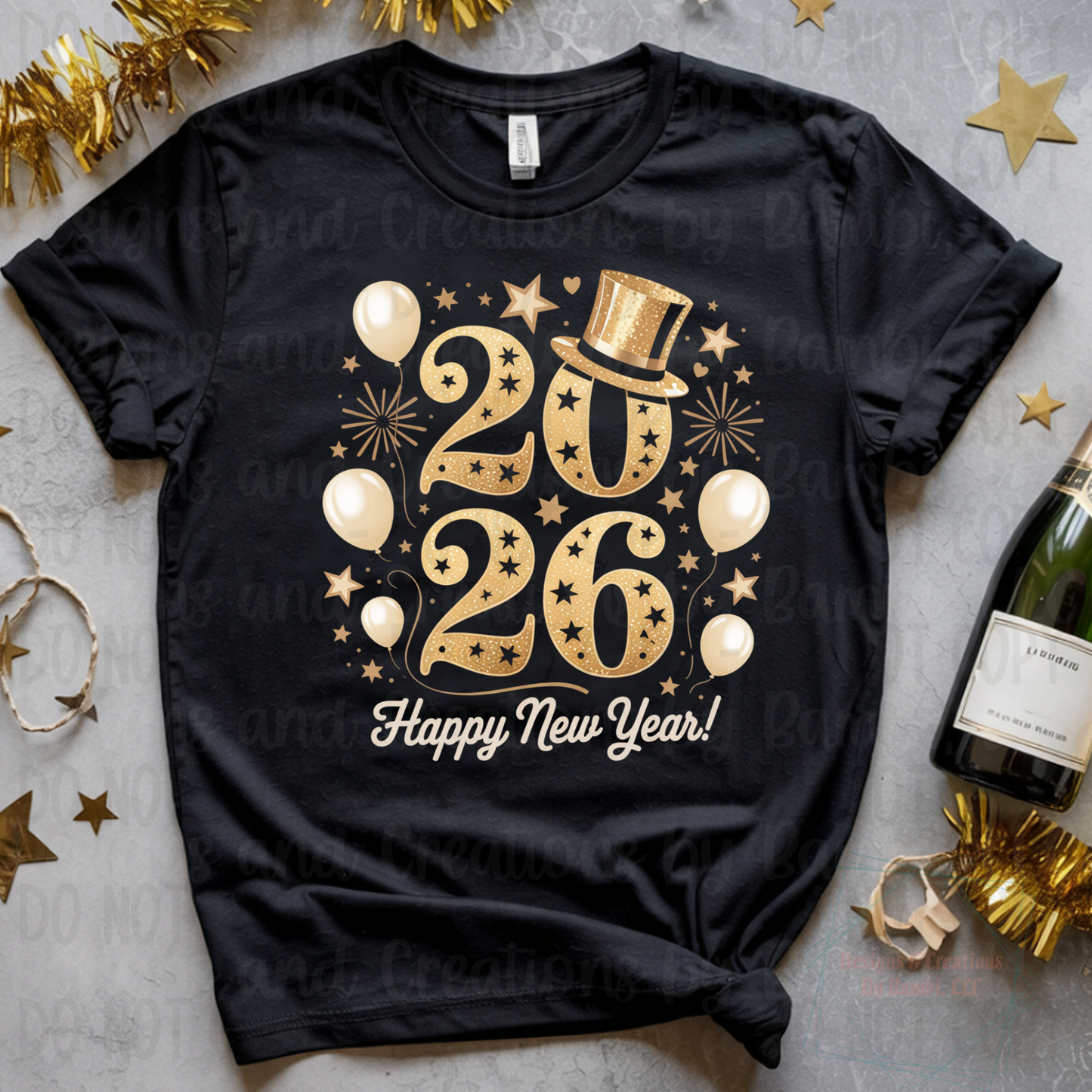 Gold 2026 Happy New Year