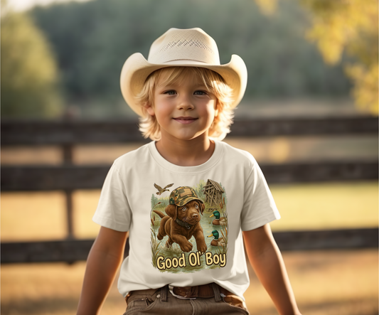 Good Ole Boy With Dog