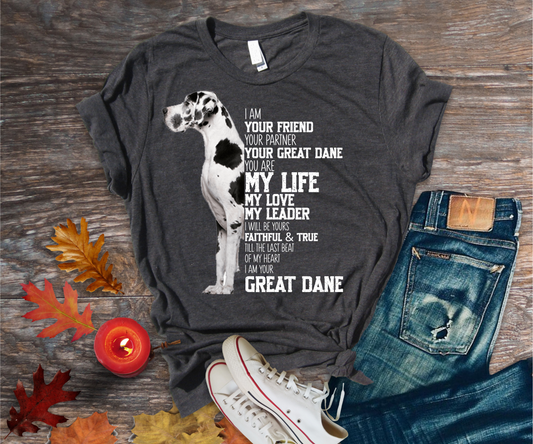 Great Dane White Font